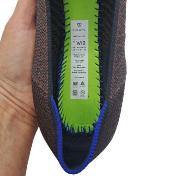 Rothy’s Loafers Women’s 10 Twilight Metallic Flats - Retired - Picture 7 of 7